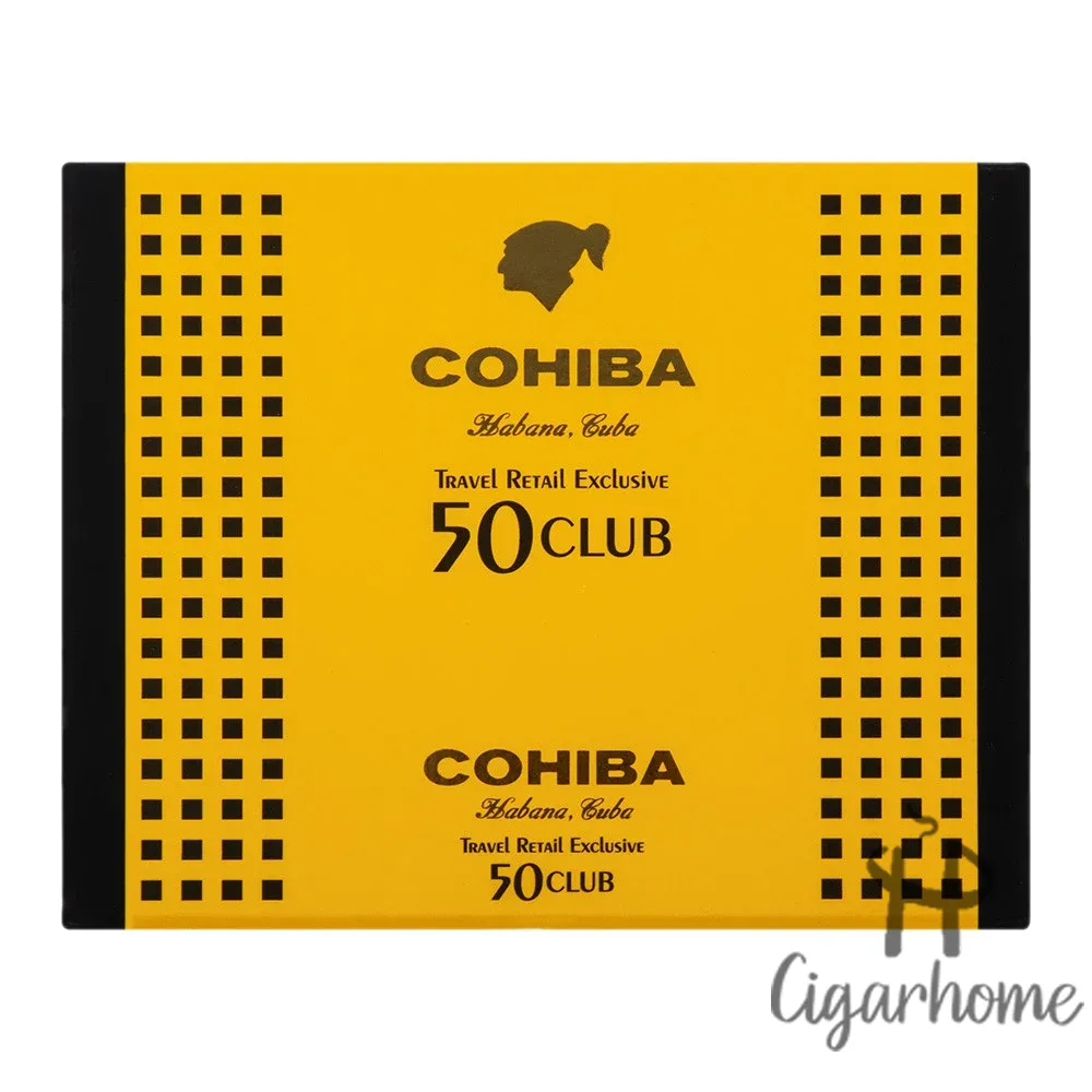 COHIBA CLUB 50 TRAVEL RETAIL EXCLUSIVE 俱樂部50 旅行限量版
