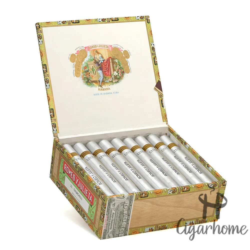 ROMEO Y JULIETA  CHURCHILLS ANEJADOS TUBOS 2007 丘吉爾陳年鋁管