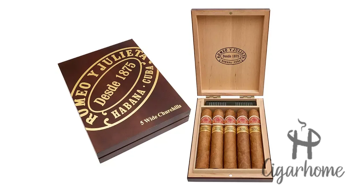 Romeo Y Julieta Wide Churchills Humidor 寬丘吉爾 5支_3