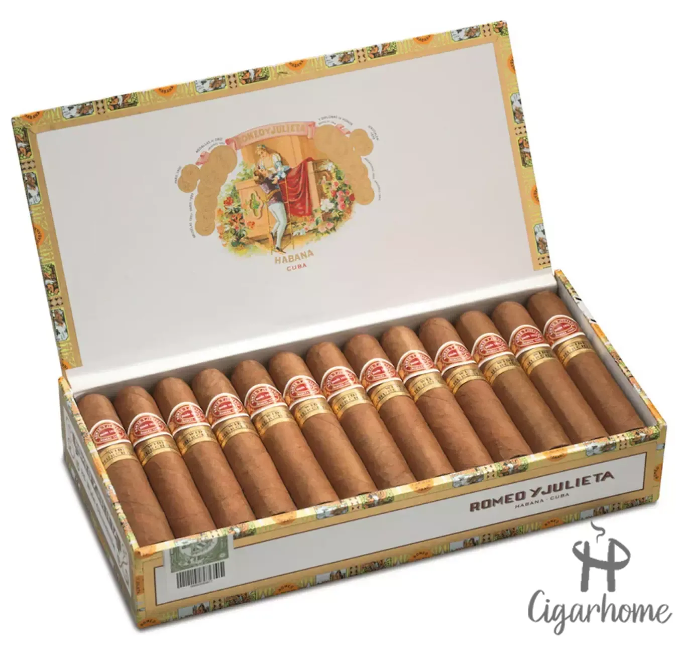 ROMEO Y JULIETA  WIDE CHURCHILLS 寬丘吉爾 25隻裝