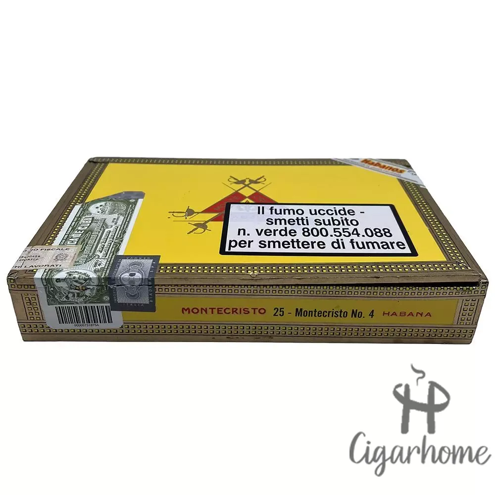 MONTECRISTO NO.4 四號 木盒 25隻裝_2