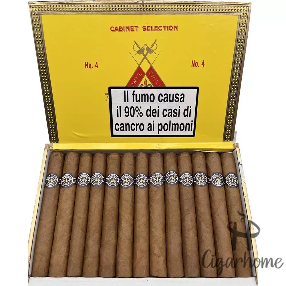 MONTECRISTO NO.4 四號 木盒 25隻裝_3