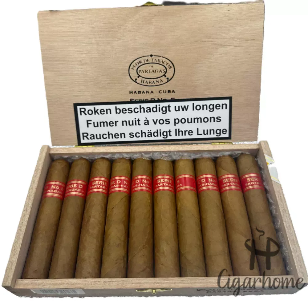  Partagás Serie D No. 5 D 5號 10隻裝