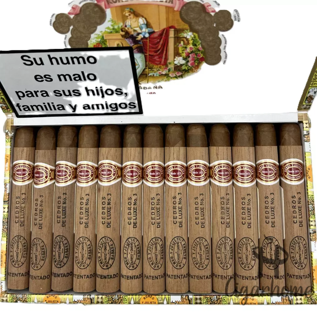 ROMEO Y JULIETA  CEDROS DE LUXE NO. 3 雪松三號