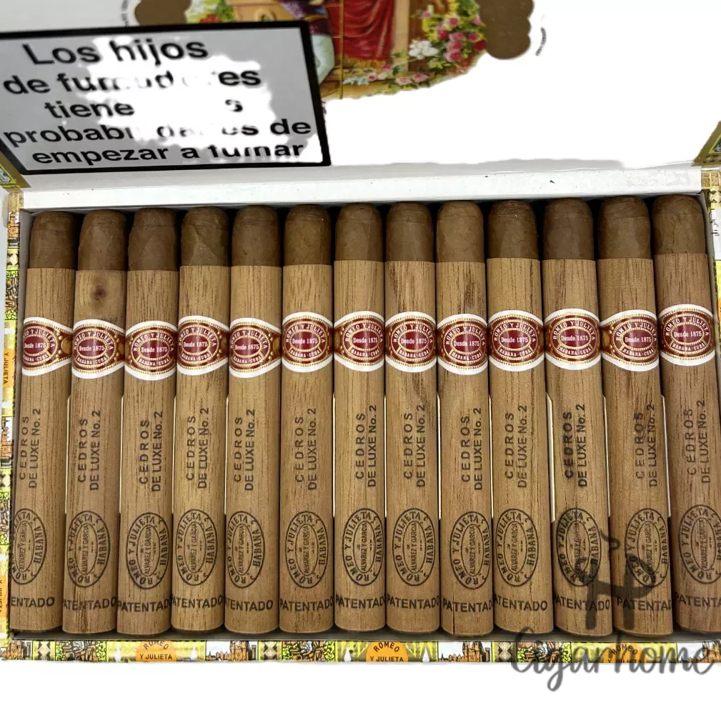 ROMEO Y JULIETA  CEDROS DE LUXE NO. 2 雪松二號