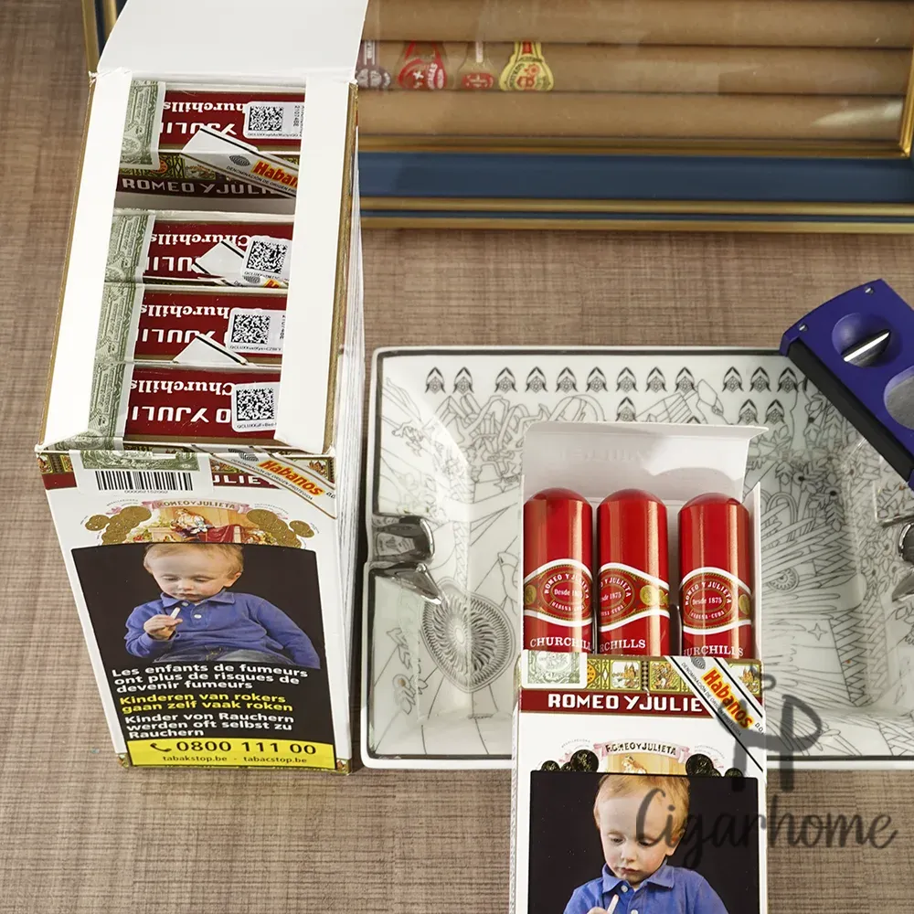 ROMEO Y JULIETA  CHURCHILLS A/T 長丘吉爾鋁管 15隻裝_2