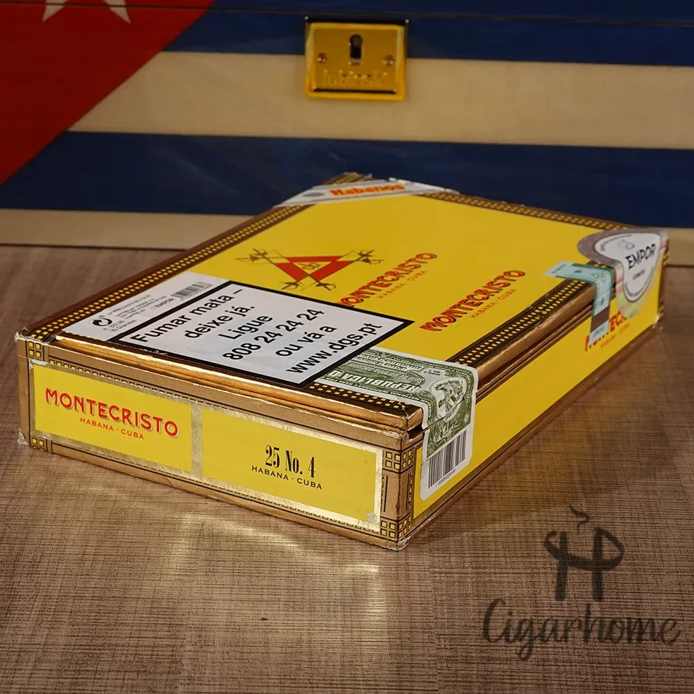 MONTECRISTO NO.4 四號 木盒 25隻裝