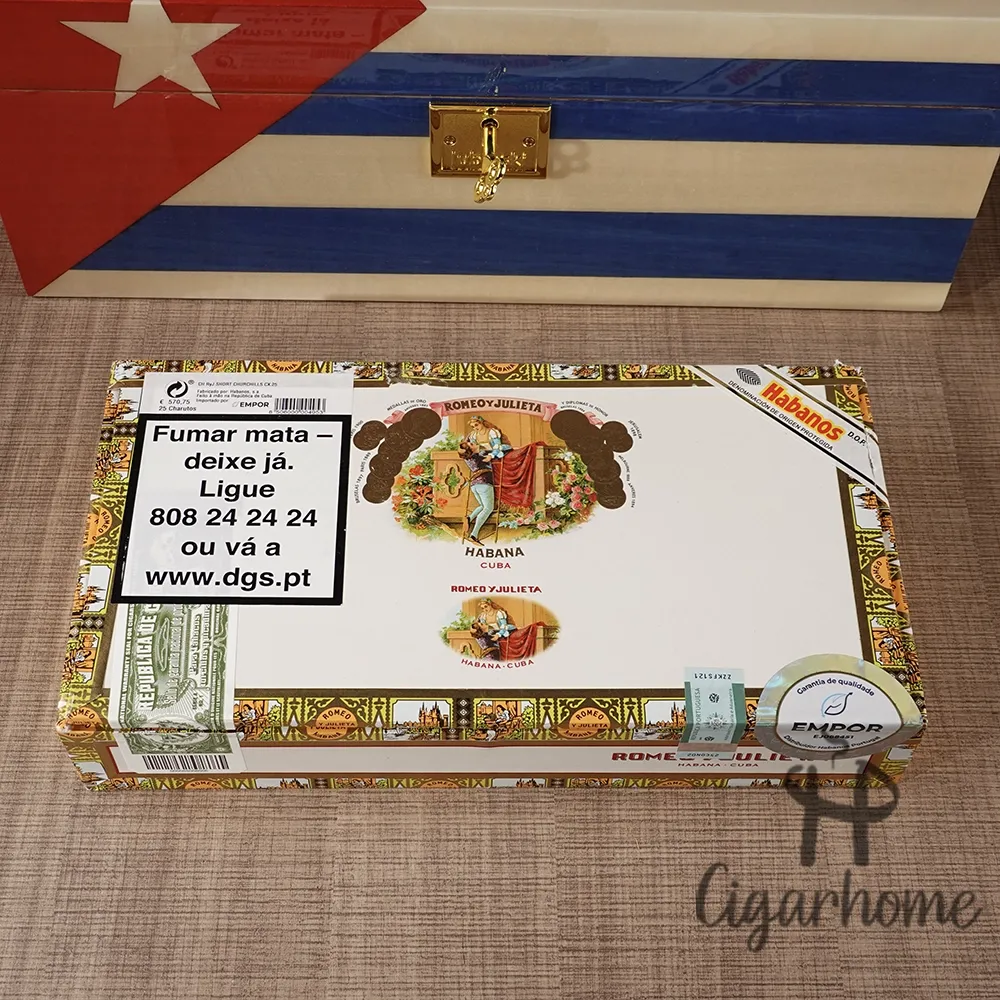 ROMEO Y JULIETA  SHORT CHURCHILLS 短丘吉爾 25隻裝