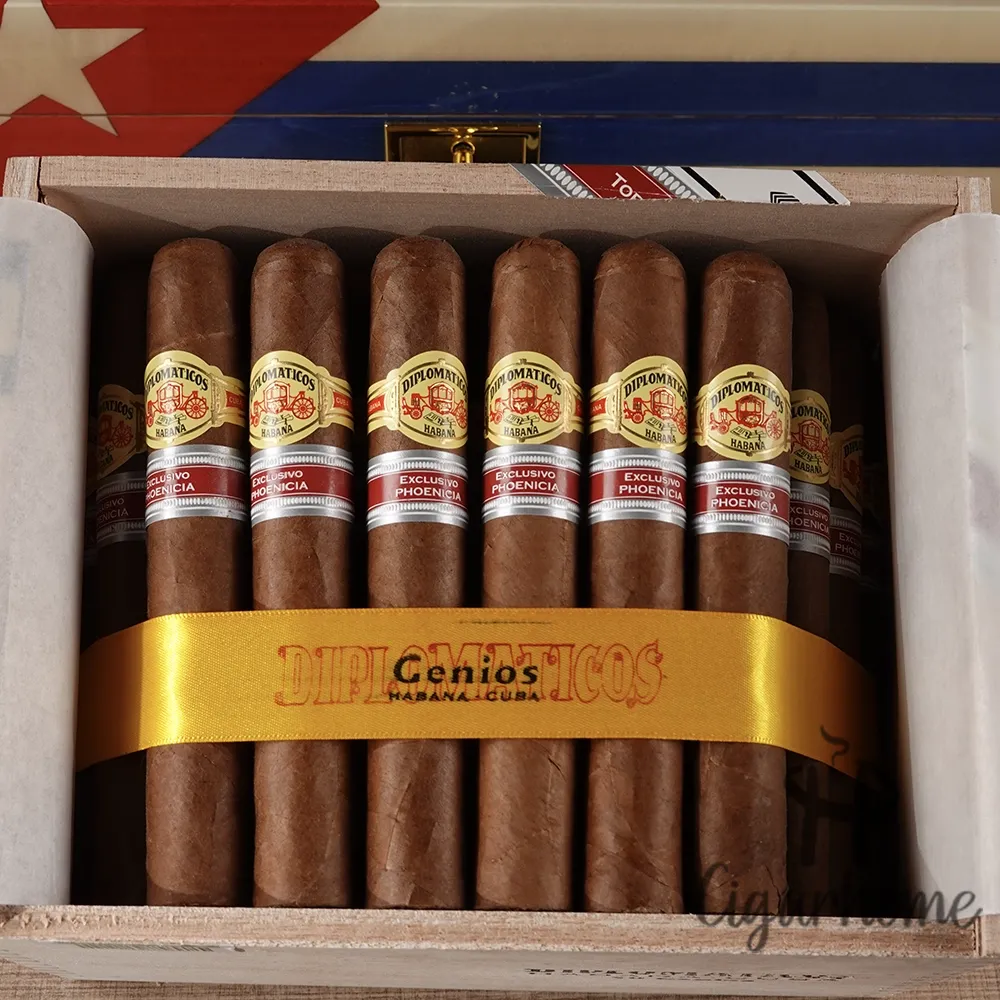 Diplomáticos 外交官 Genios 天才 Edición Regional Phoenicia 50隻裝
