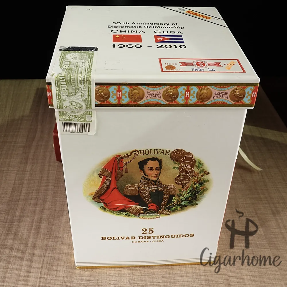 Bolívar Distinguidos 傑出人物 中古建交紀念陶瓷罐 中國地限