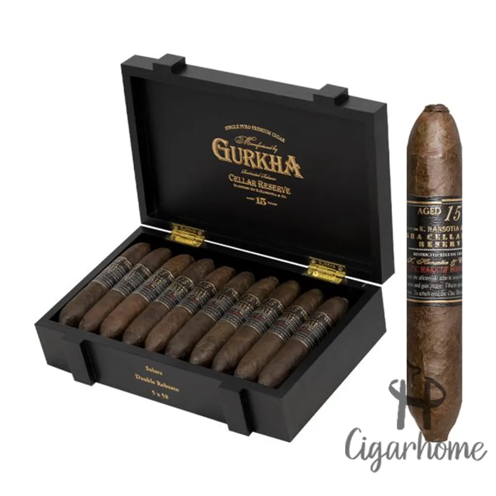 Gurkha Cellar Reserve 15 Year Limitada Solara - Double Robusto 20s