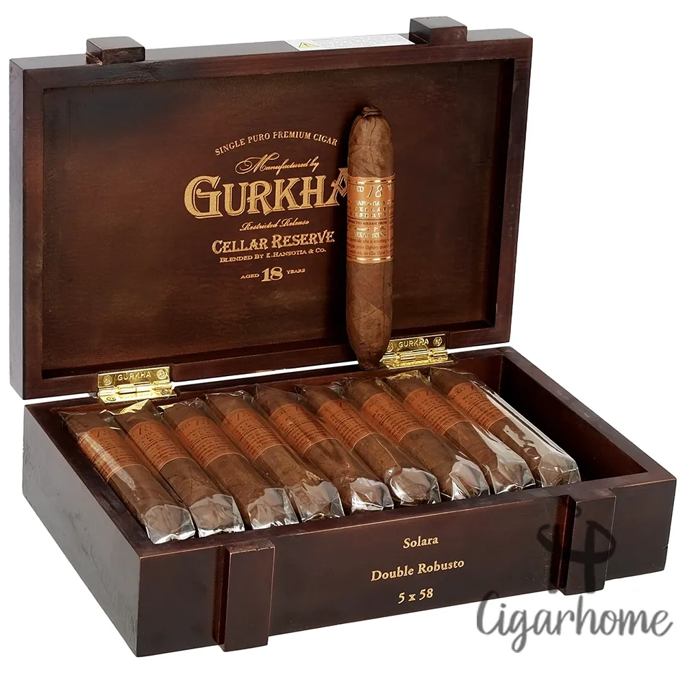 Gurkha Cellar Reserve 18 Year Edicion Especial Solara-double robusto 20s_2