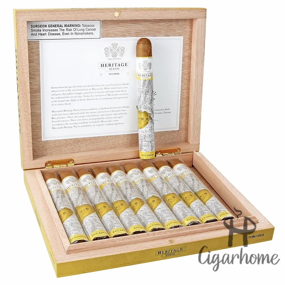 Macanudo Heritage Nuevo Toro 10s