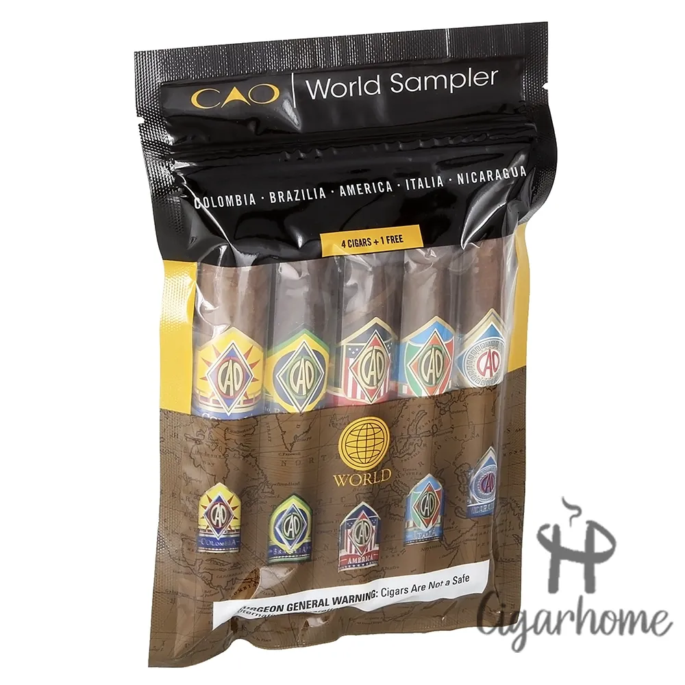 CAO WORLD SAMPLER 5s 