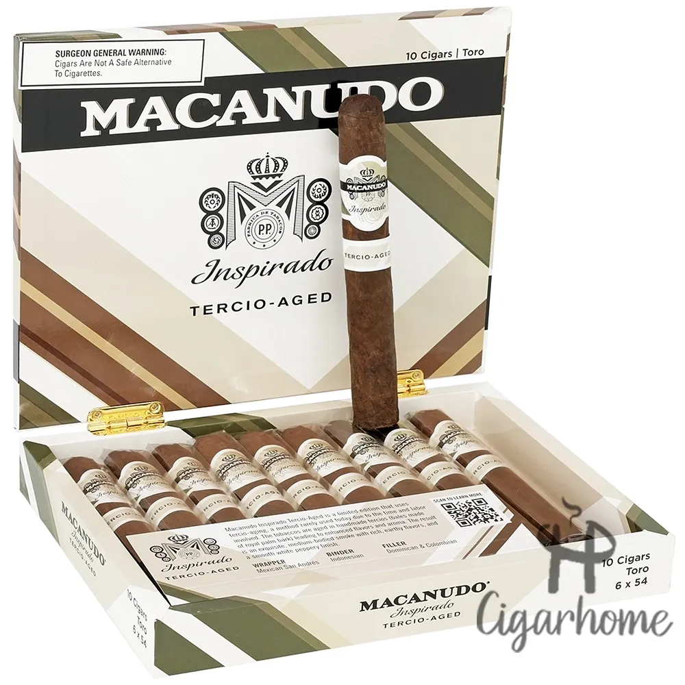 Macanudo Inspirado Tercio-Aged Toro 10s