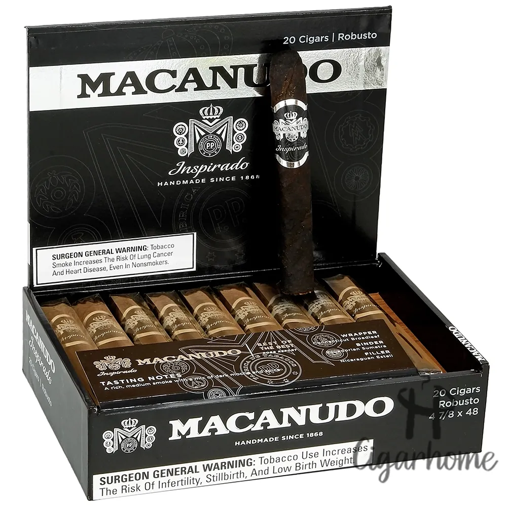 Macanudo Inspirado Black Robusto 20s