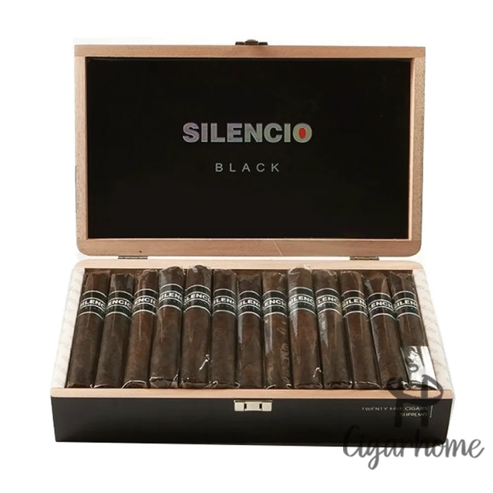Silencio Black Robusto 25s