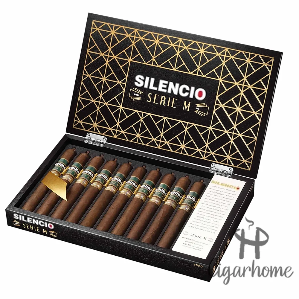 Silencio Serie M Double Robusto 10s