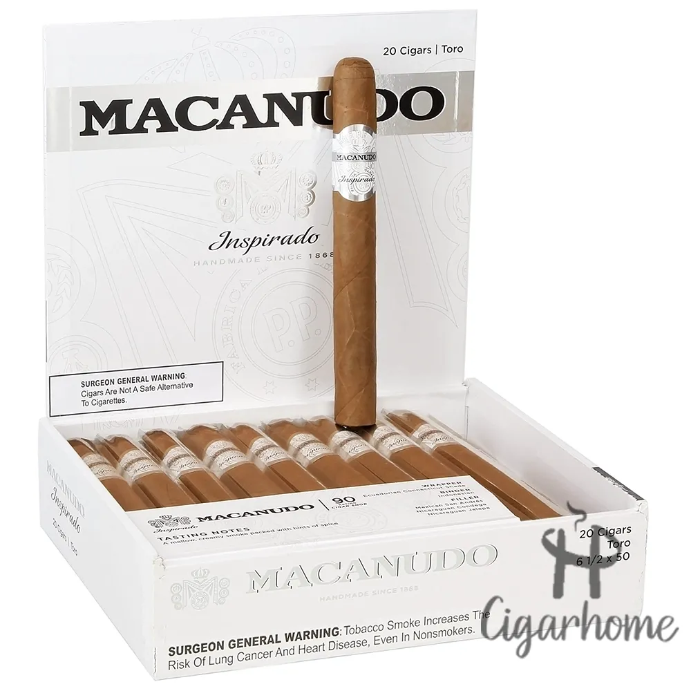 Macanudo Inspirado White Toro 20s