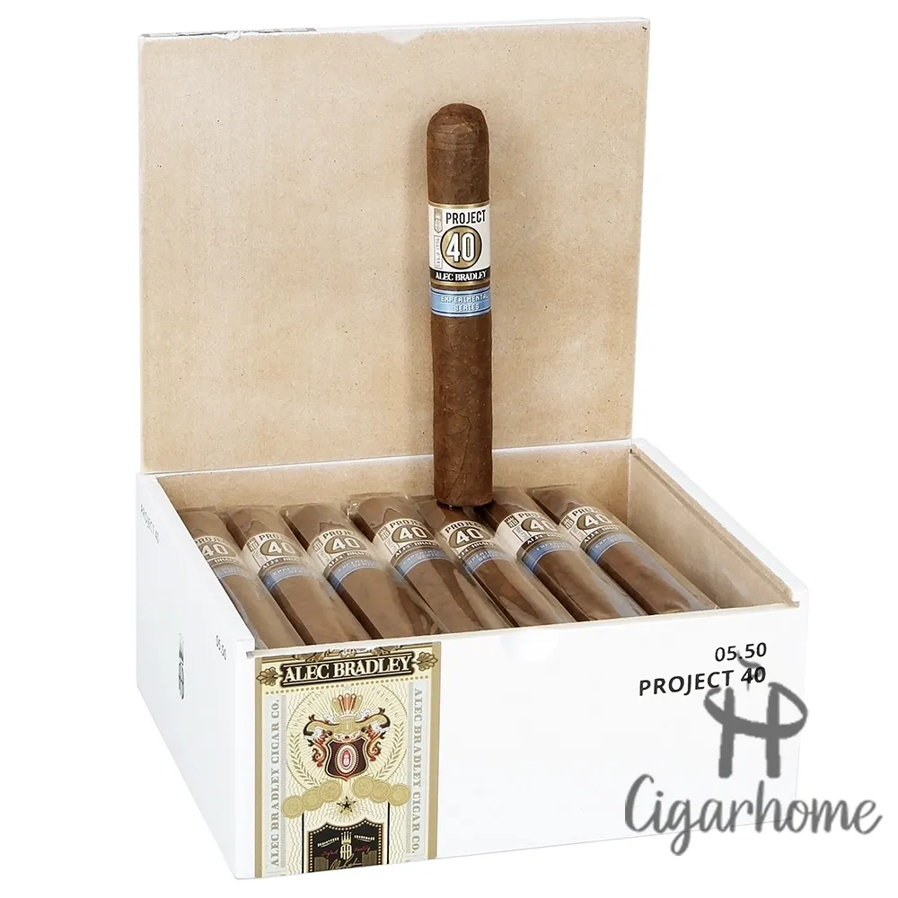 Alec Bradley project 40 experimental series 05.50 Robusto 24s
