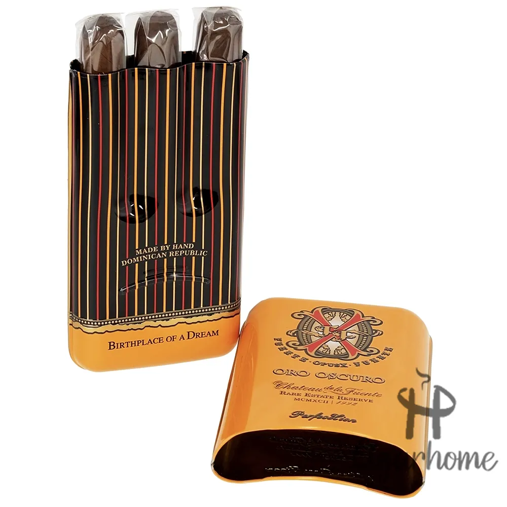 Arturo Fuente Opus X OXO Oro Oscuro Perfexcion X Tin 3s_2
