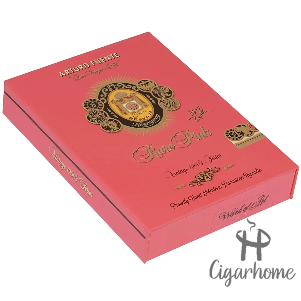 Arturo Fuente Rare Pink Vintaqe 1960's Séries Work of Art 5s_2