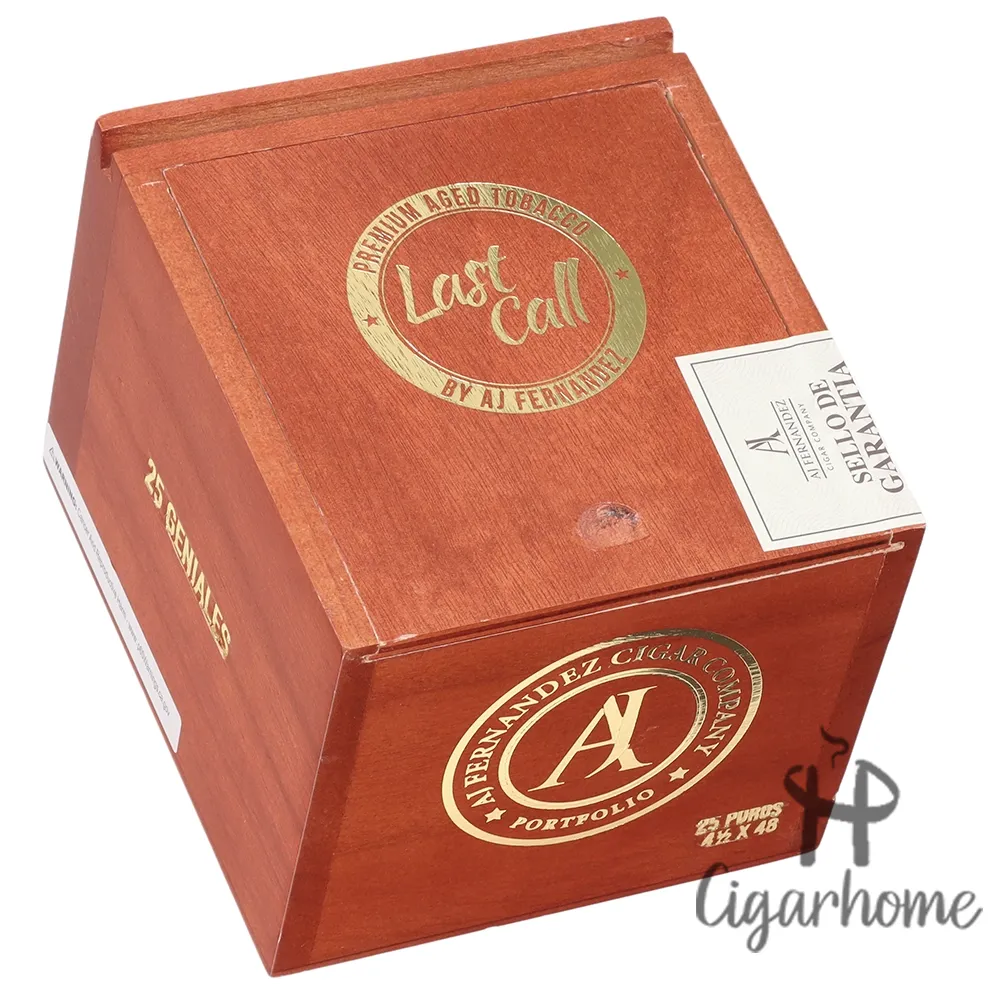 AJ FERNANDEZ LAST CALL HABANO GENIALES 25s