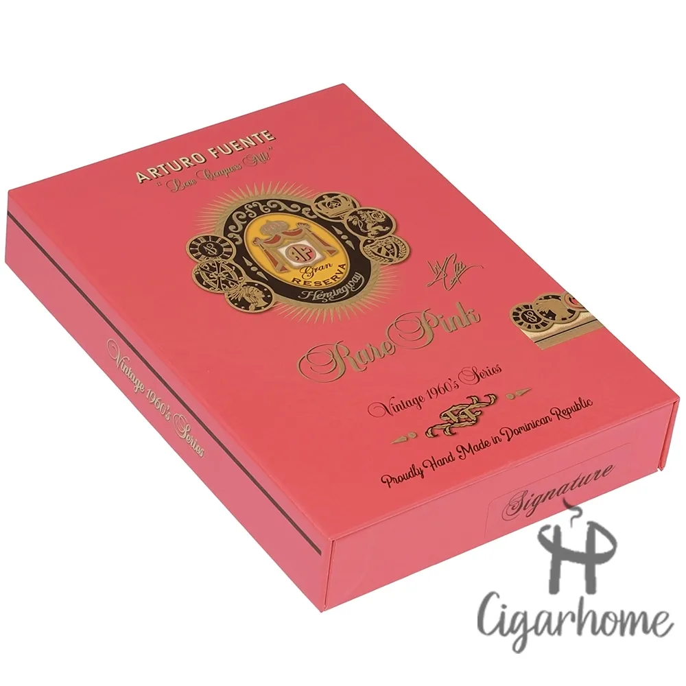 Arturo Fuente Rare Pink Vintaqe 1960's Séries Signature 5s_2