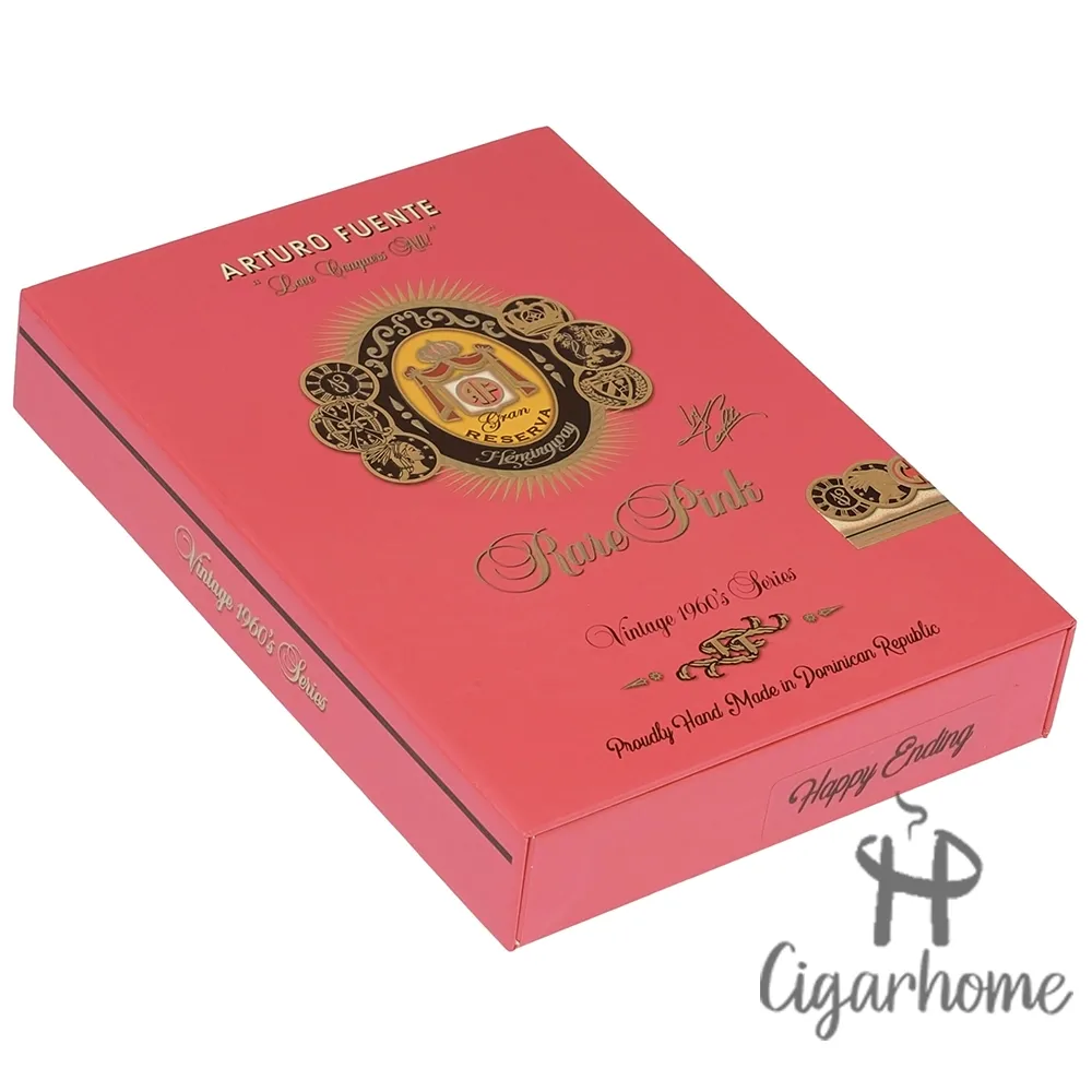 Arturo Fuente Rare Pink Vintaqe 1960's series Happy Ending 5s