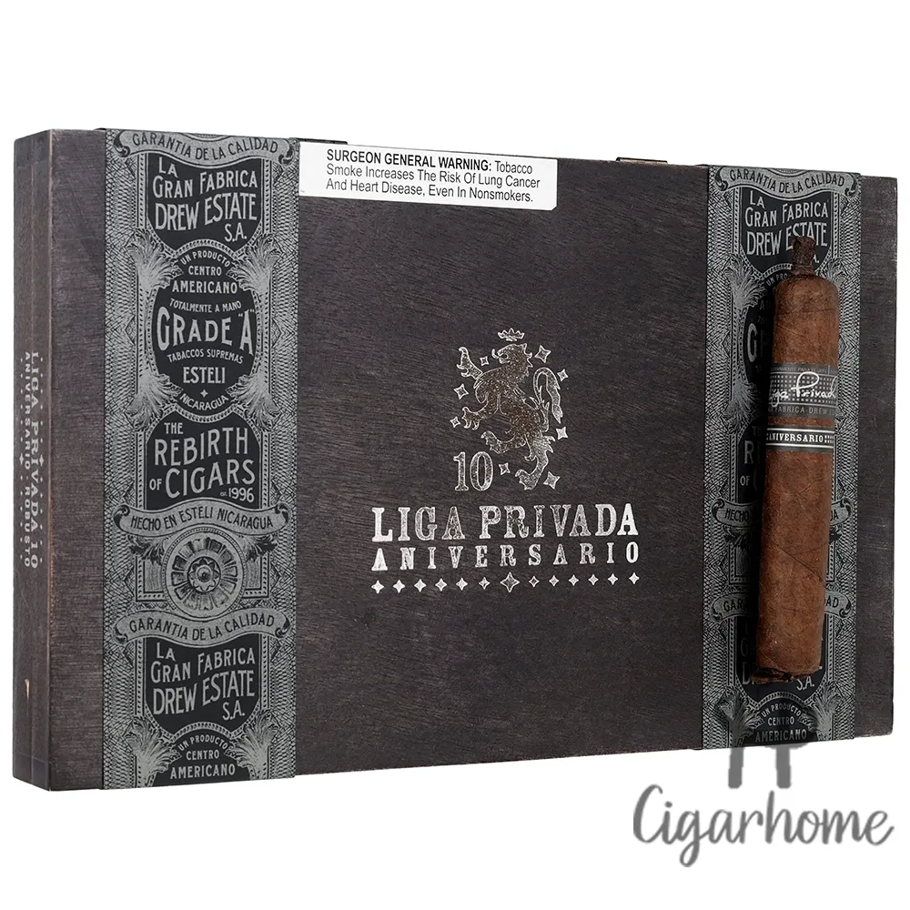Drew Estate Liga Privada 10 Seleccion de Mercado Robusto 10s_2