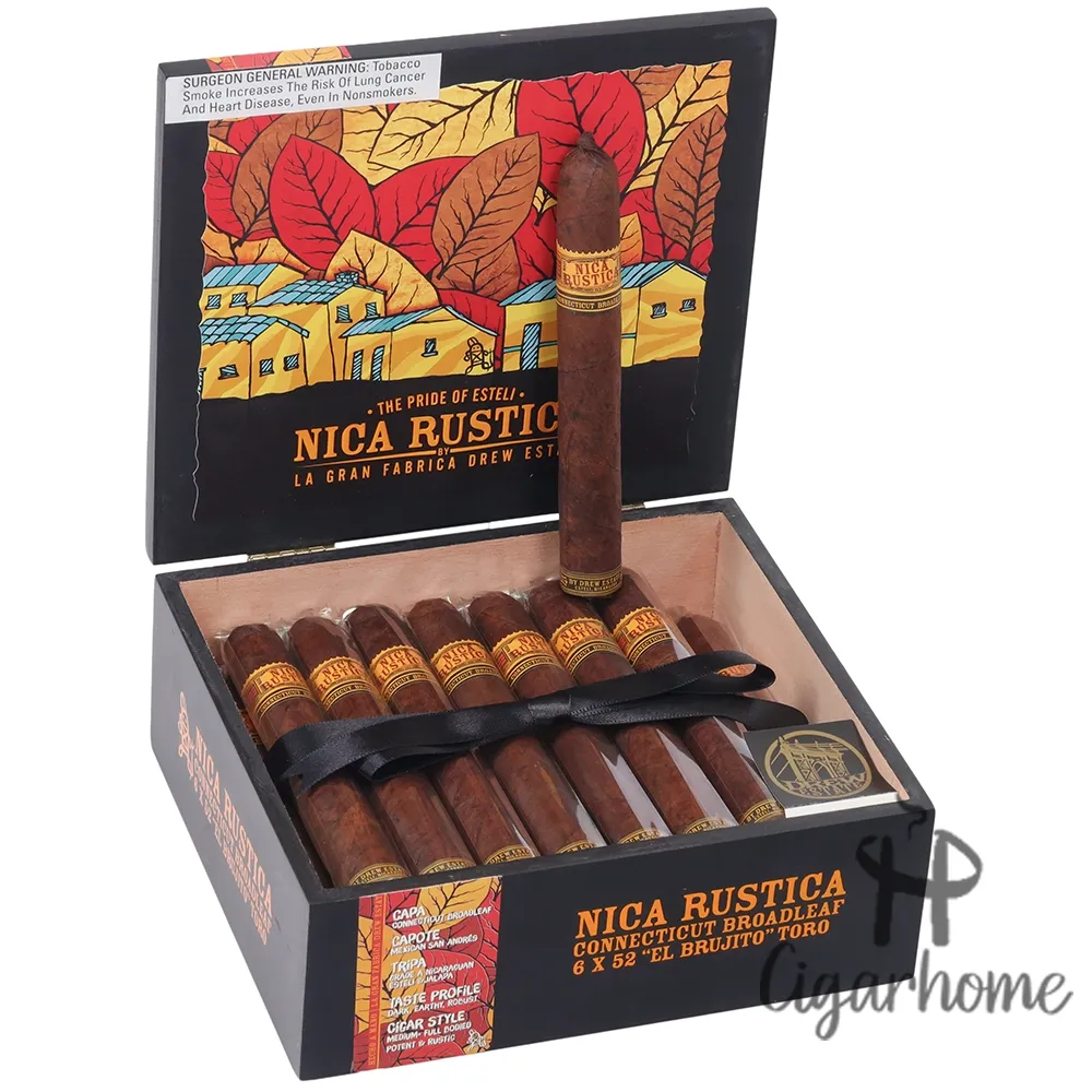 Drew Estate Nica Rustica El Brujito Toro 25s