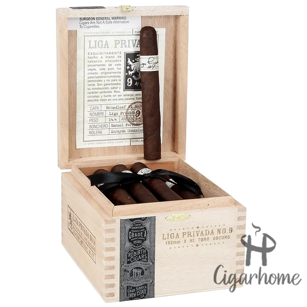 Drew Estate Liga Privada No. 9 Toro 24s