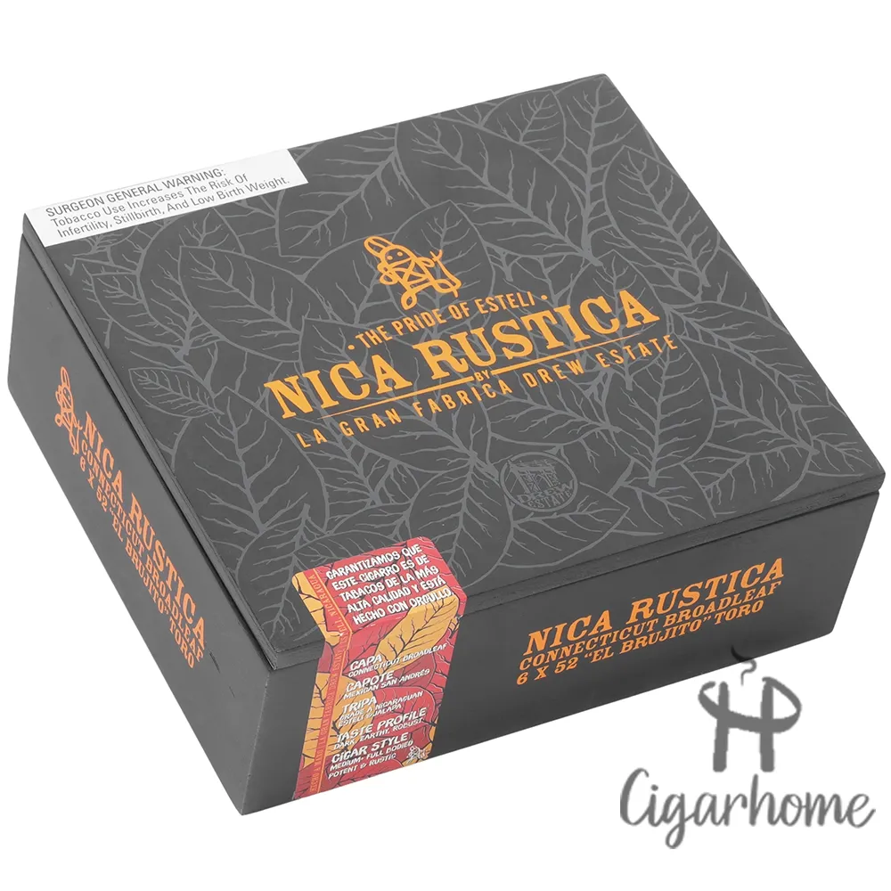 Drew Estate Nica Rustica El Brujito Toro 25s_2