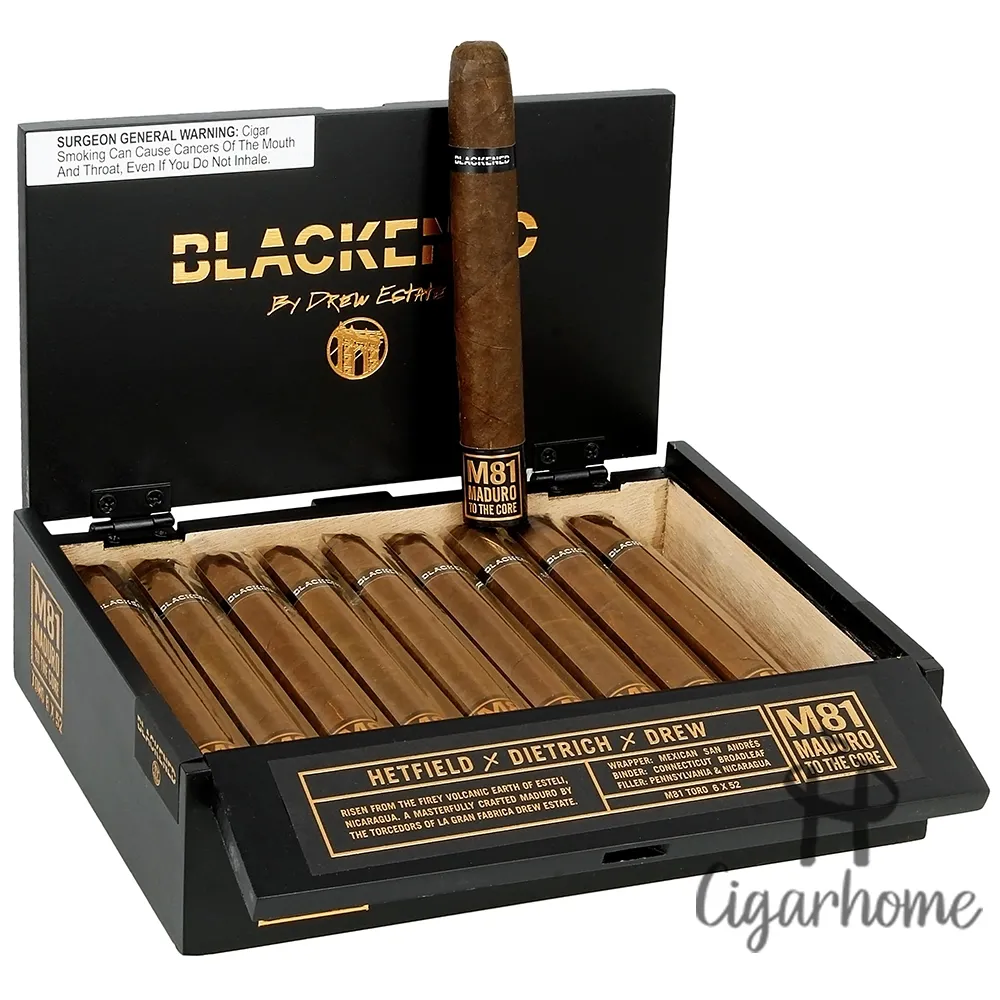 Drew Estate Blackened M81 Toro 20s