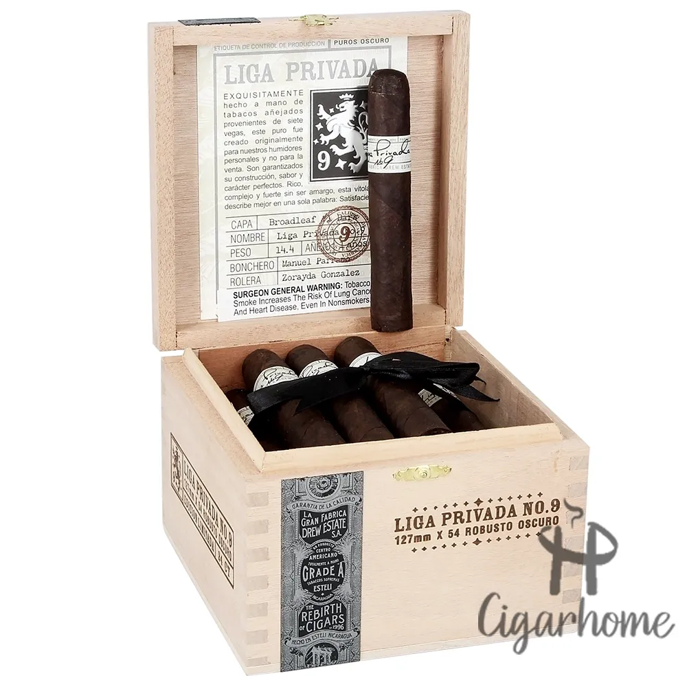 Drew Estate Liga Privada No. 9 Robusto 24s