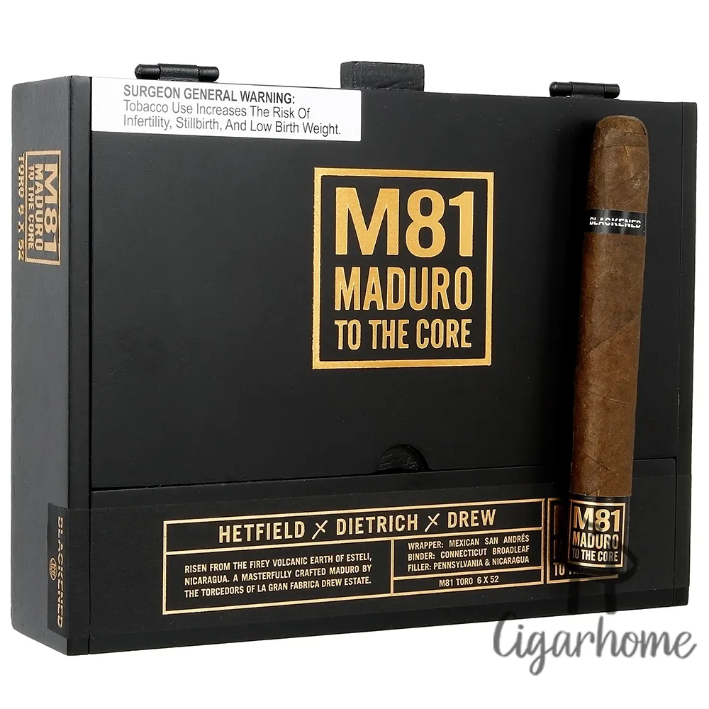 Drew Estate Blackened M81 Toro 20s_2