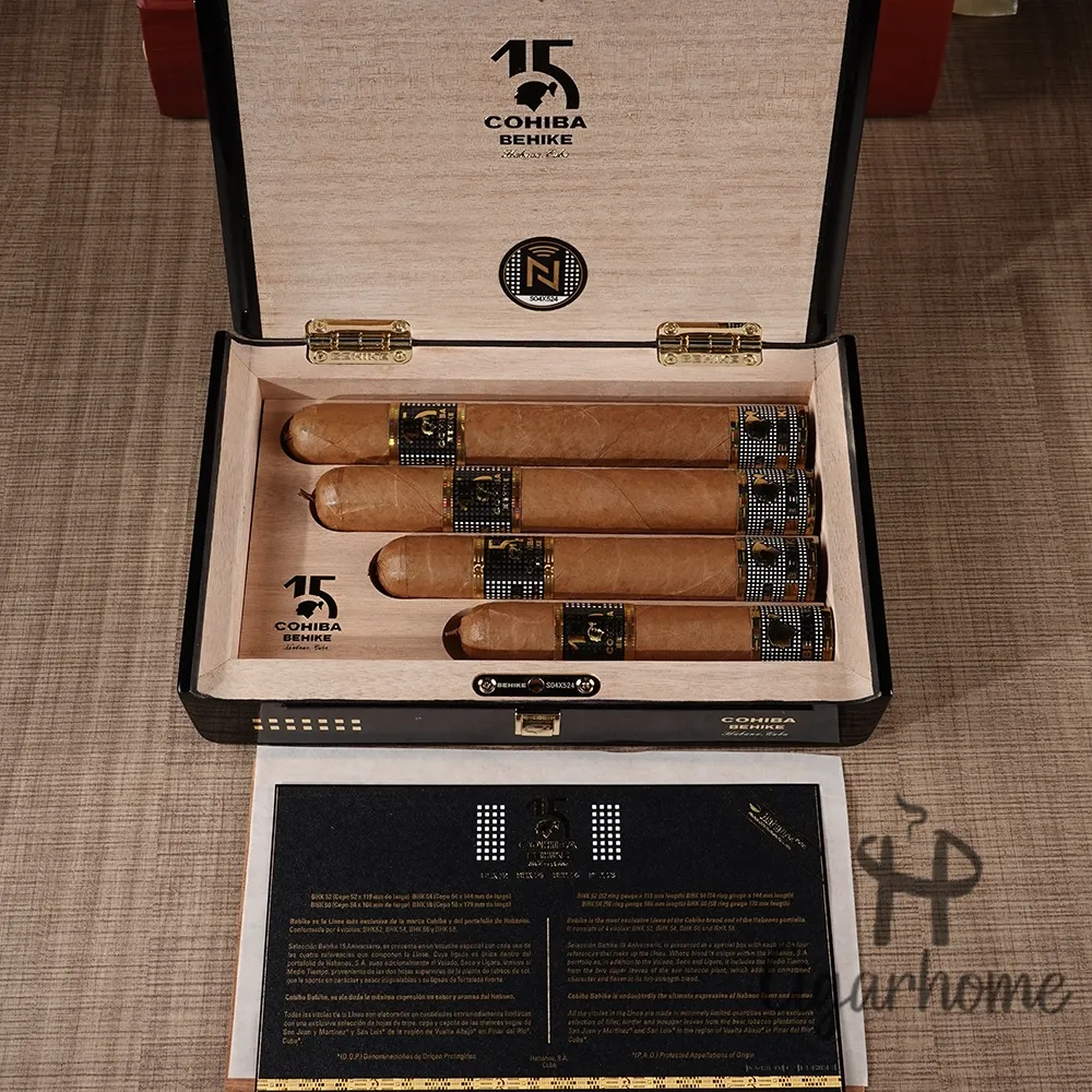 Cohiba Behike 15 Aniversario Selection  BHK 52/54/56/58 15 周年纪念套装_4