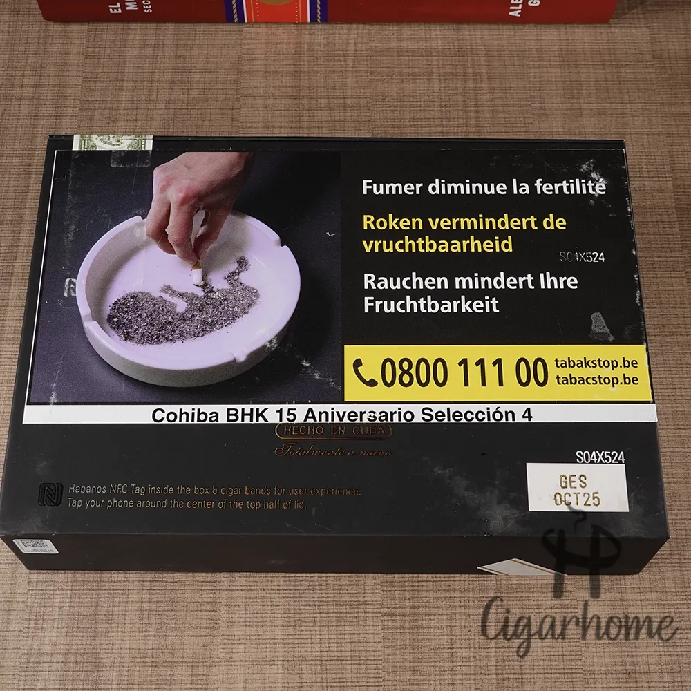 Cohiba Behike 15 Aniversario Selection  BHK 52/54/56/58 15 周年纪念套装_2