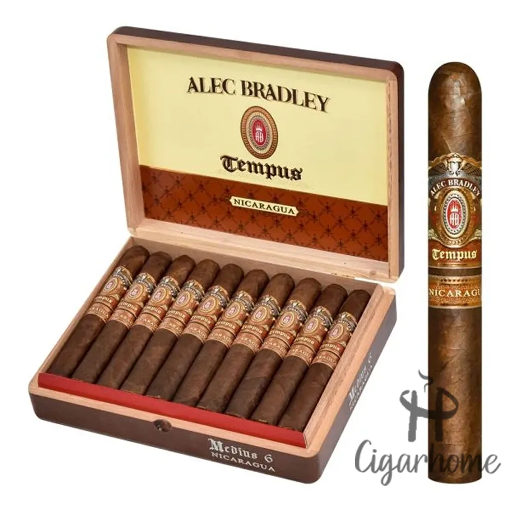 Alec Bradley Tempus Nica Medius 6 20s