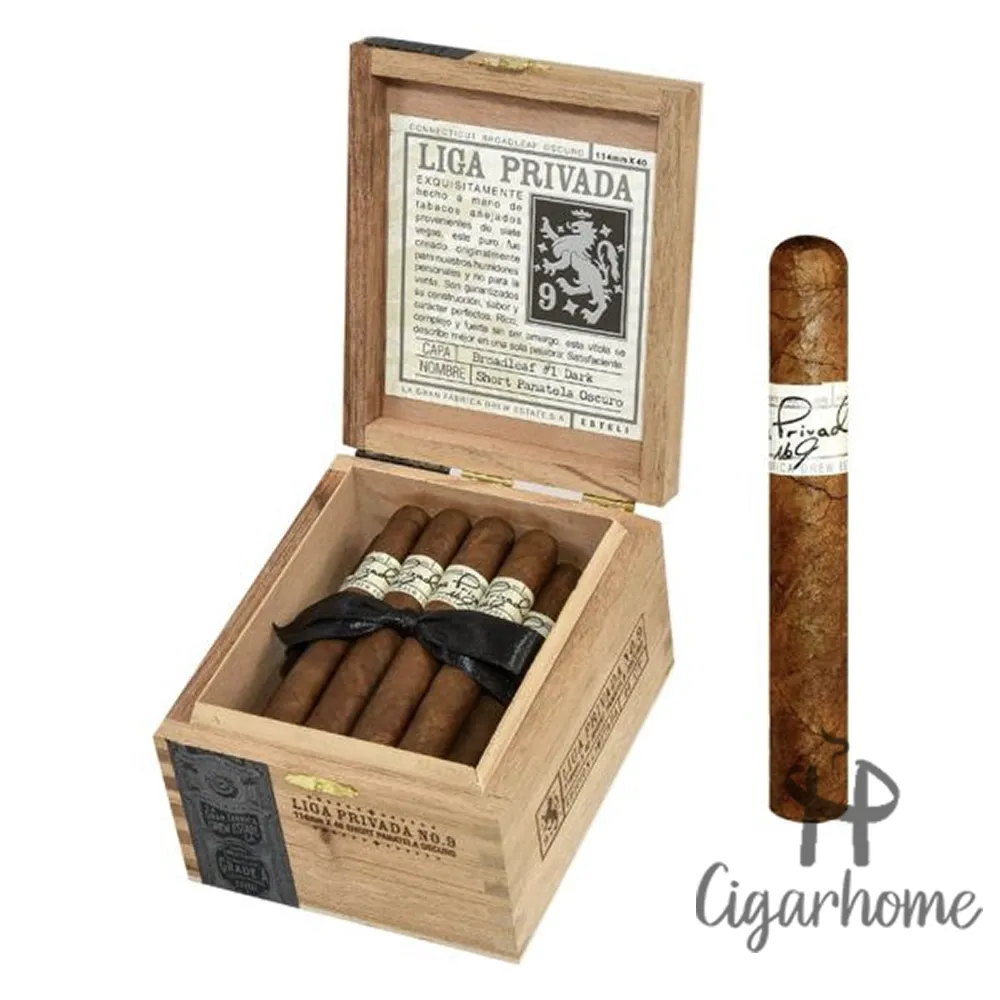 Drew Estate Liga Privada No.9 Short Panatela 24s