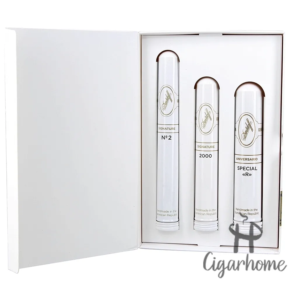 Davidoff Tubos Selection (White) 3s