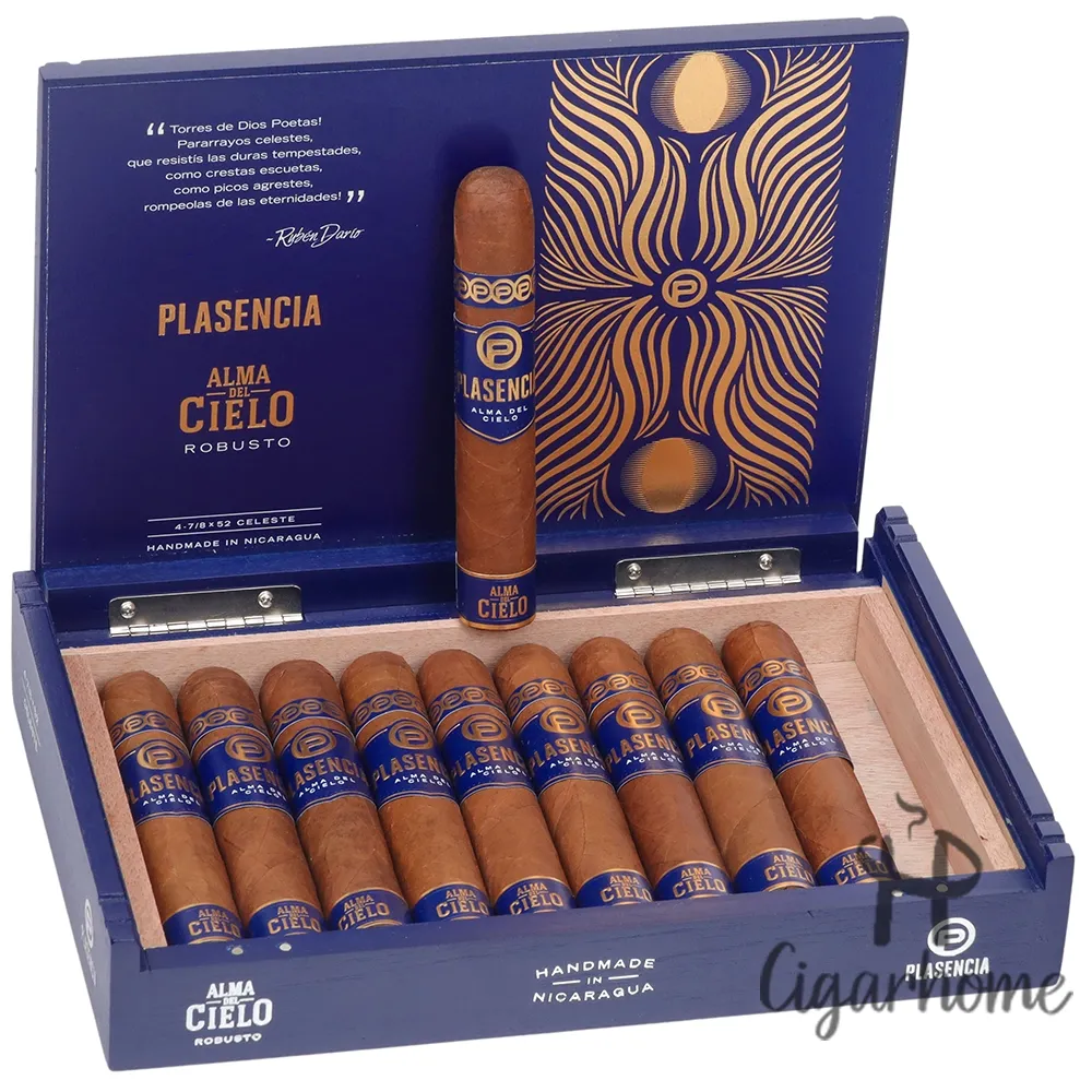 Plasencia Alma Del Cielo Celeste Robusto 10s