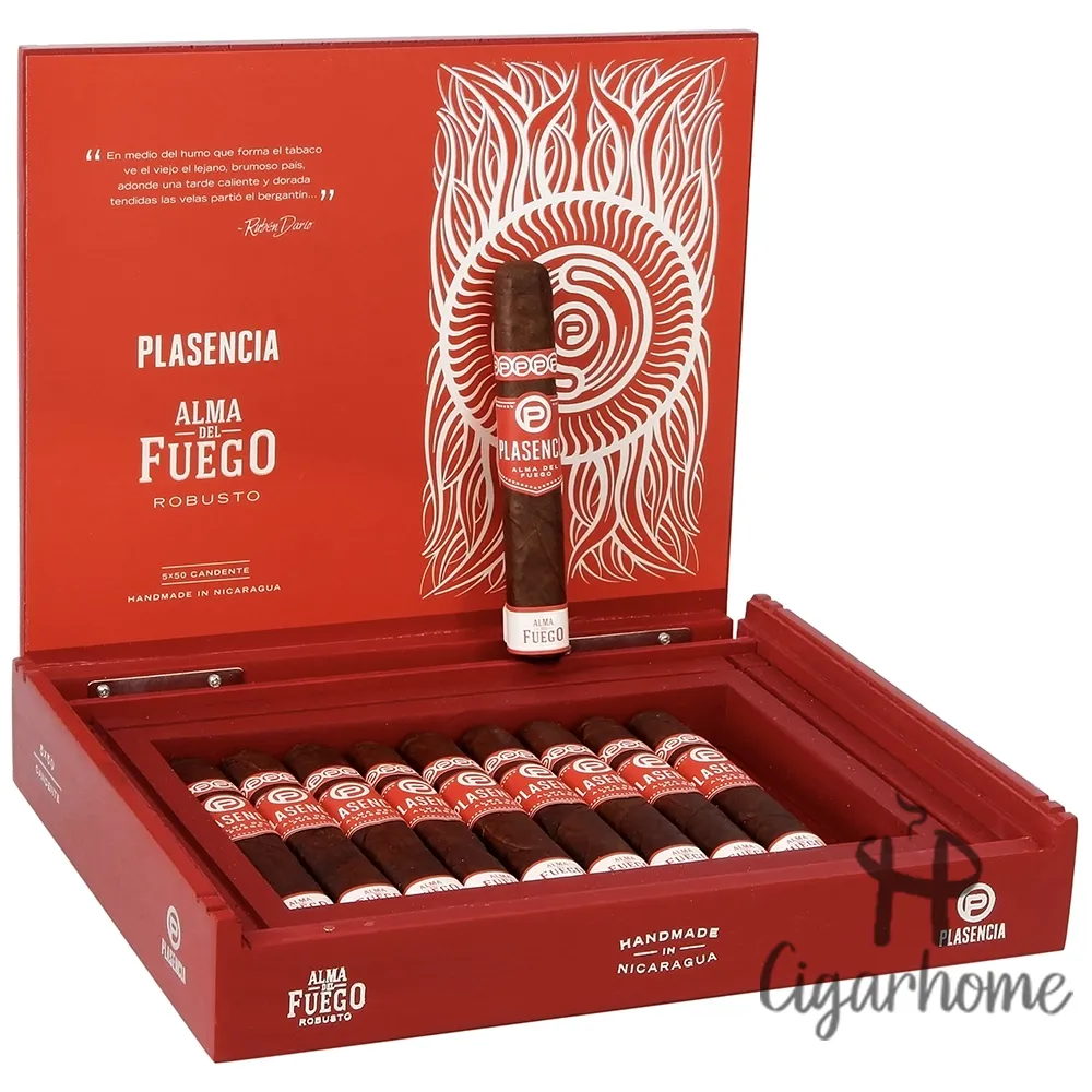 Plasencia Alma del Fuego Candente Robusto 10s